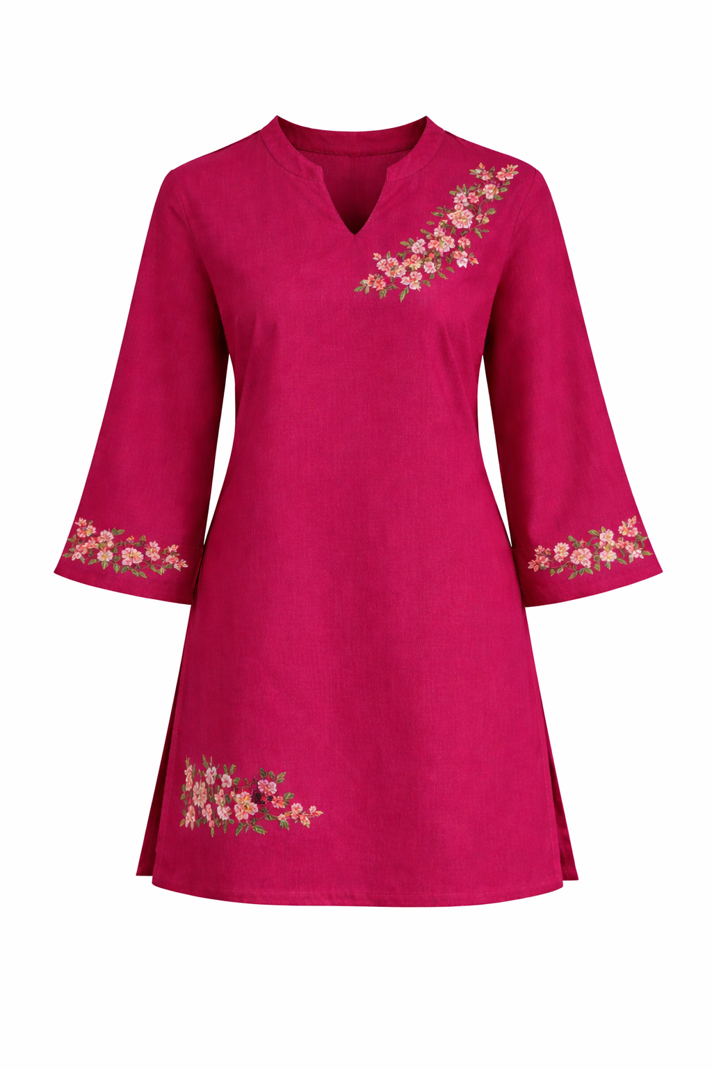 embroidered kurti