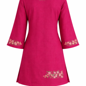 Gulnaar Floral Embroidered Kurti