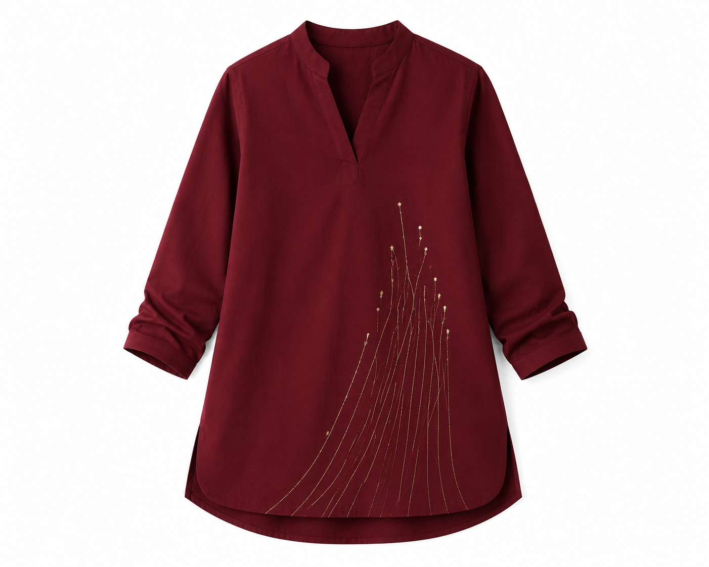 Moving Forward Embroidered Kurti - Image 3