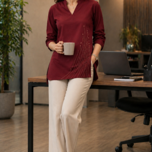 Moving Forward Embroidered Kurti